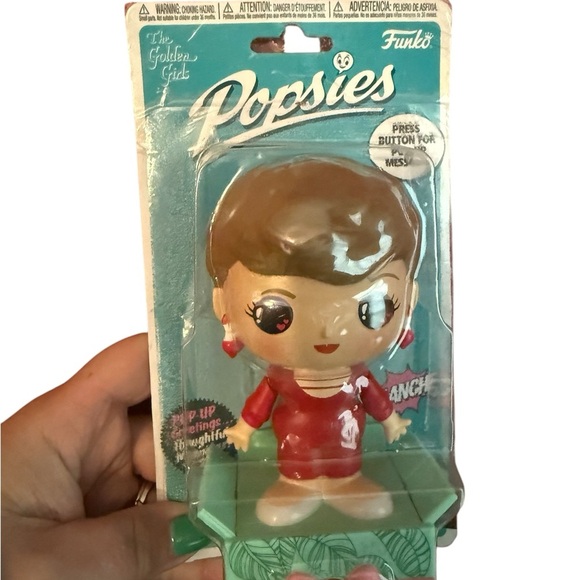 Funko Other - Funko Red Action Figure with Cheerful Expression